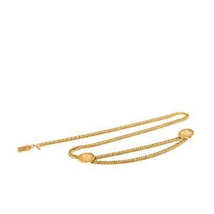 Chanel CC Logo 31 Rue Cambon Paris Chain Belt 2 Rows Gold Plated
